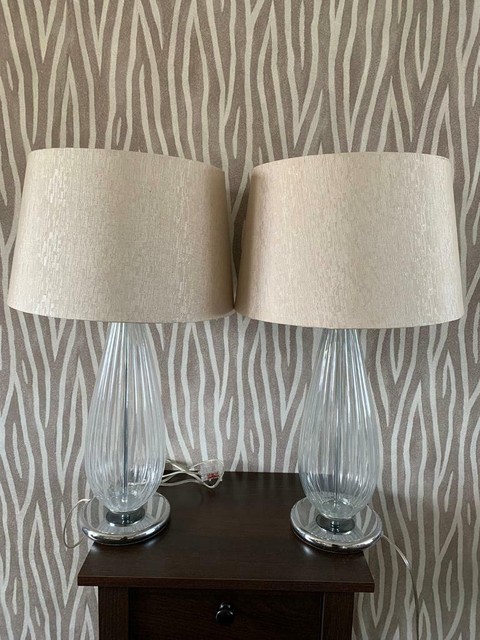 m&s table lampshades